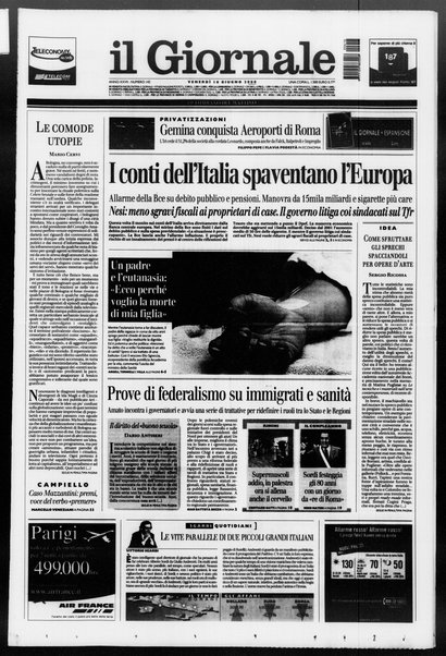 Il giornale : quotidiano del mattino